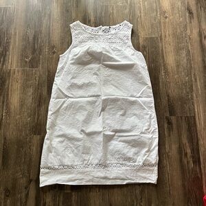 Vintage 100% Cotton White Dress